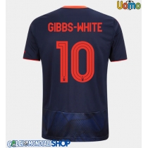 Maglie da calcio Nottingham Forest Morgan Gibbs-White #10 Terza Maglia 2025-26 Manica Corta